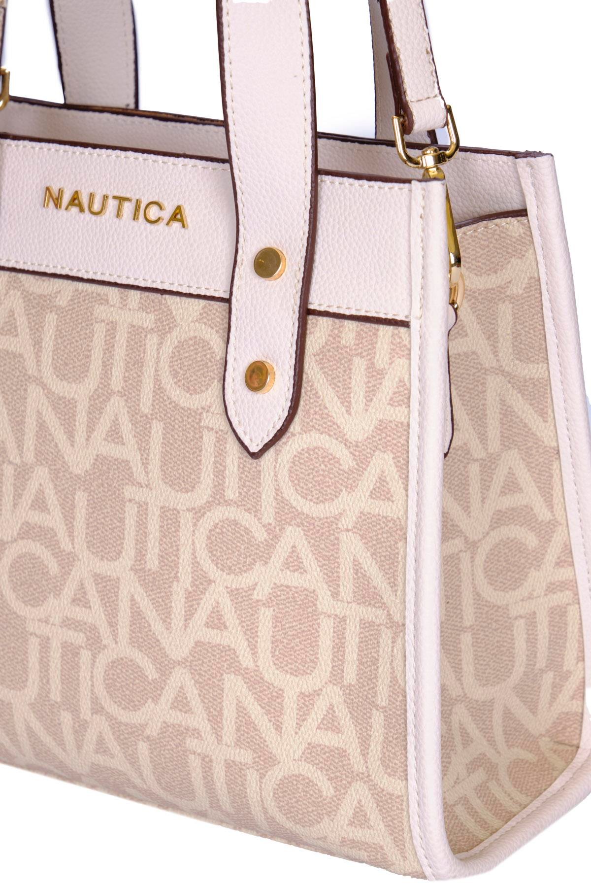 Nautica cn5060t Kadın El ve Omuz Çantası Bej