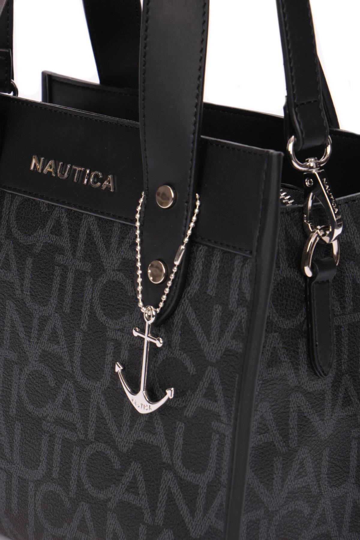 Nautica cn6561t Kadın El ve Omuz Çantası Siyah