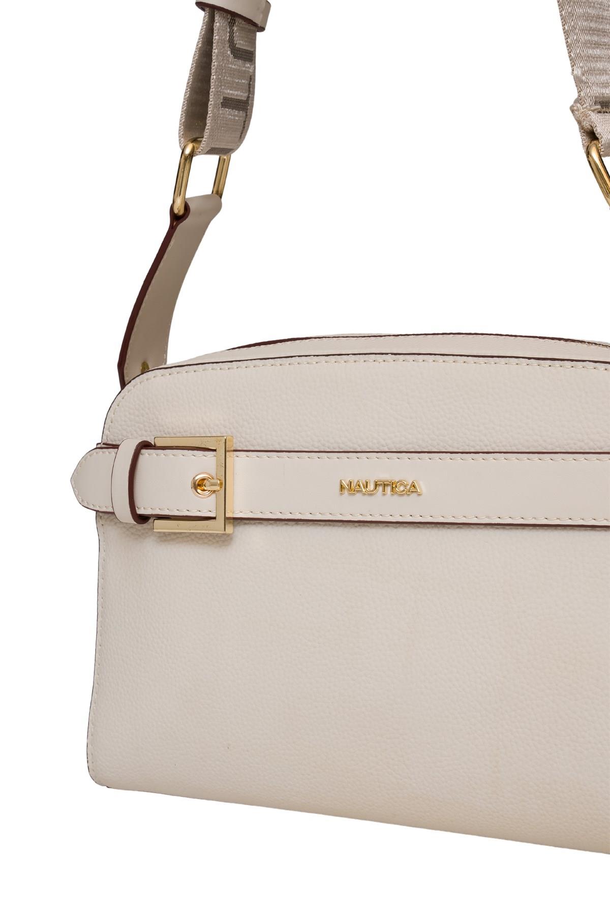 Nautica cn7100 Kadın Postacı Çantası Ekru