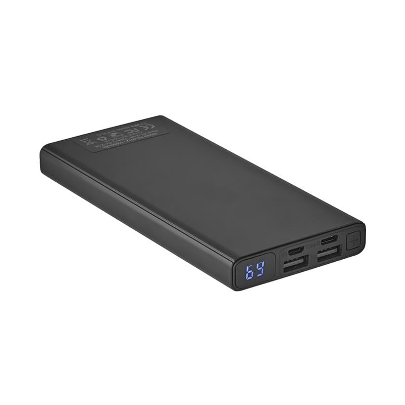 PB-4012 Siyah 10000mAh Powerbank Taşınabilir Pil Şarj Cihazı