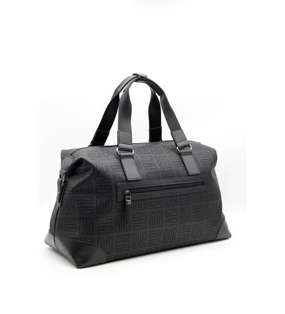 Silver&Polo 873 Seyahat Çantası Siyah Labirent 