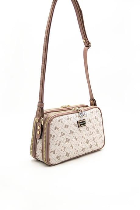 Silver&Polo 899 Kadın Çapraz Çanta Pembe / Somon
