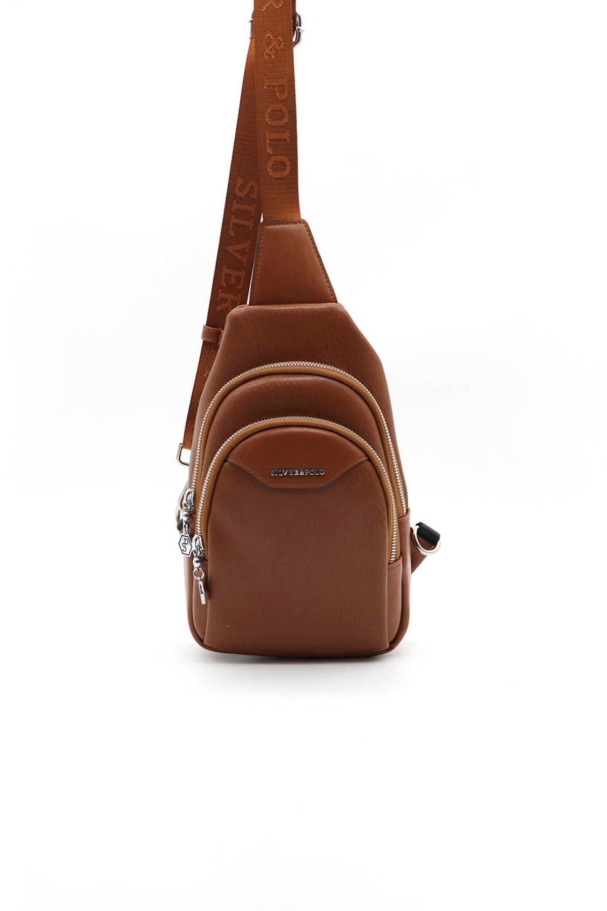 Silver&Polo 959 Kadın Freebag Taba