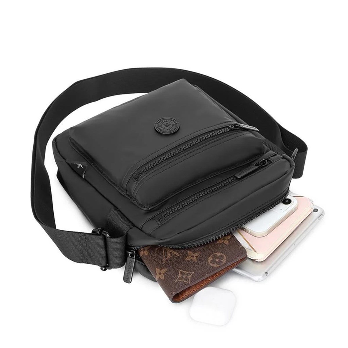 Smart Bags 8653 Smart Bags Uniseks Postacı Çantası Siyah
