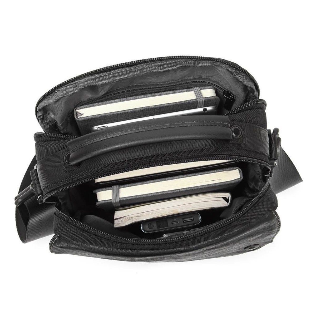 Smart Bags 8669 Erkek Postacı Çanta Siyah