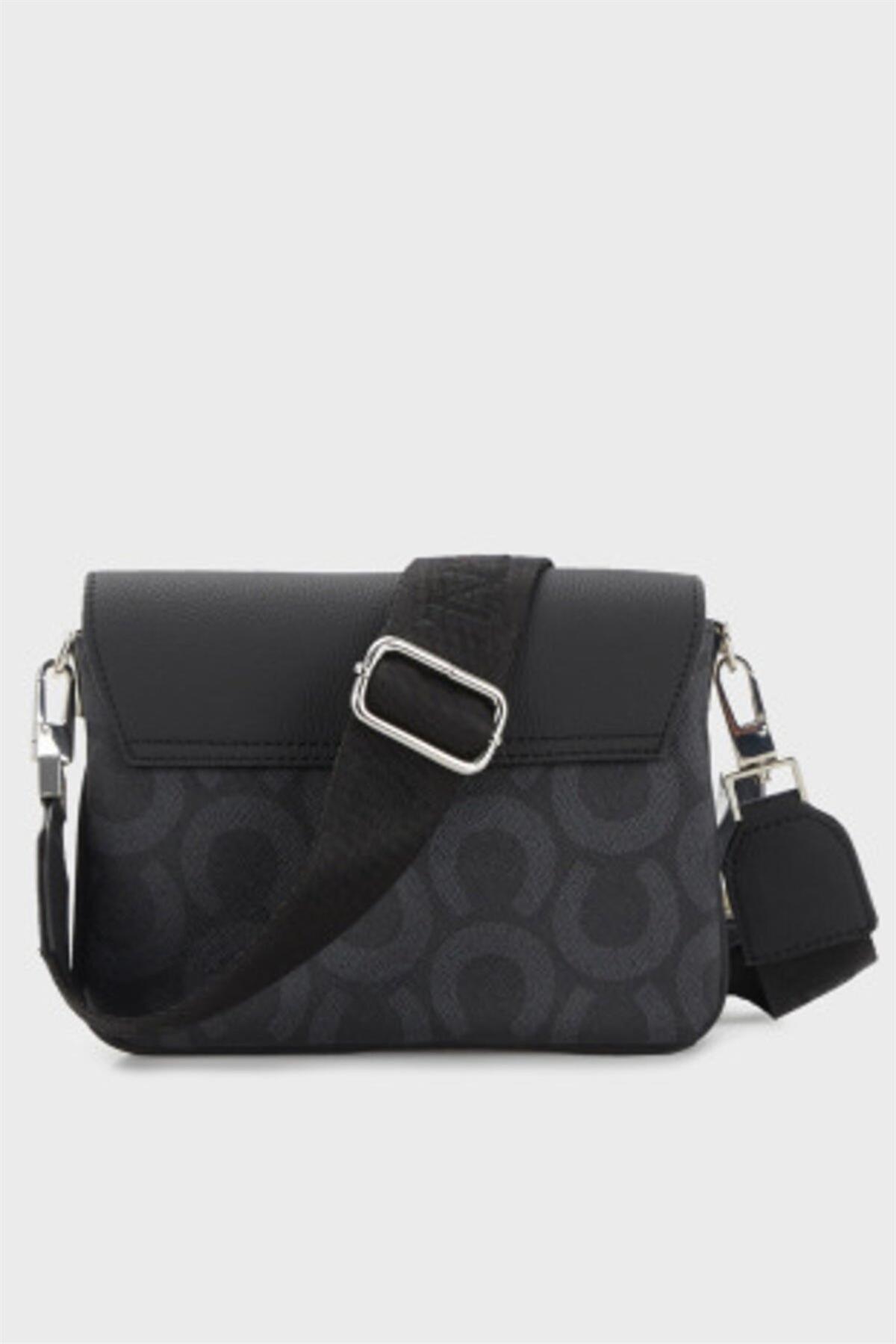 U.S Polo 23198 Kadın Çapraz Çanta Siyah