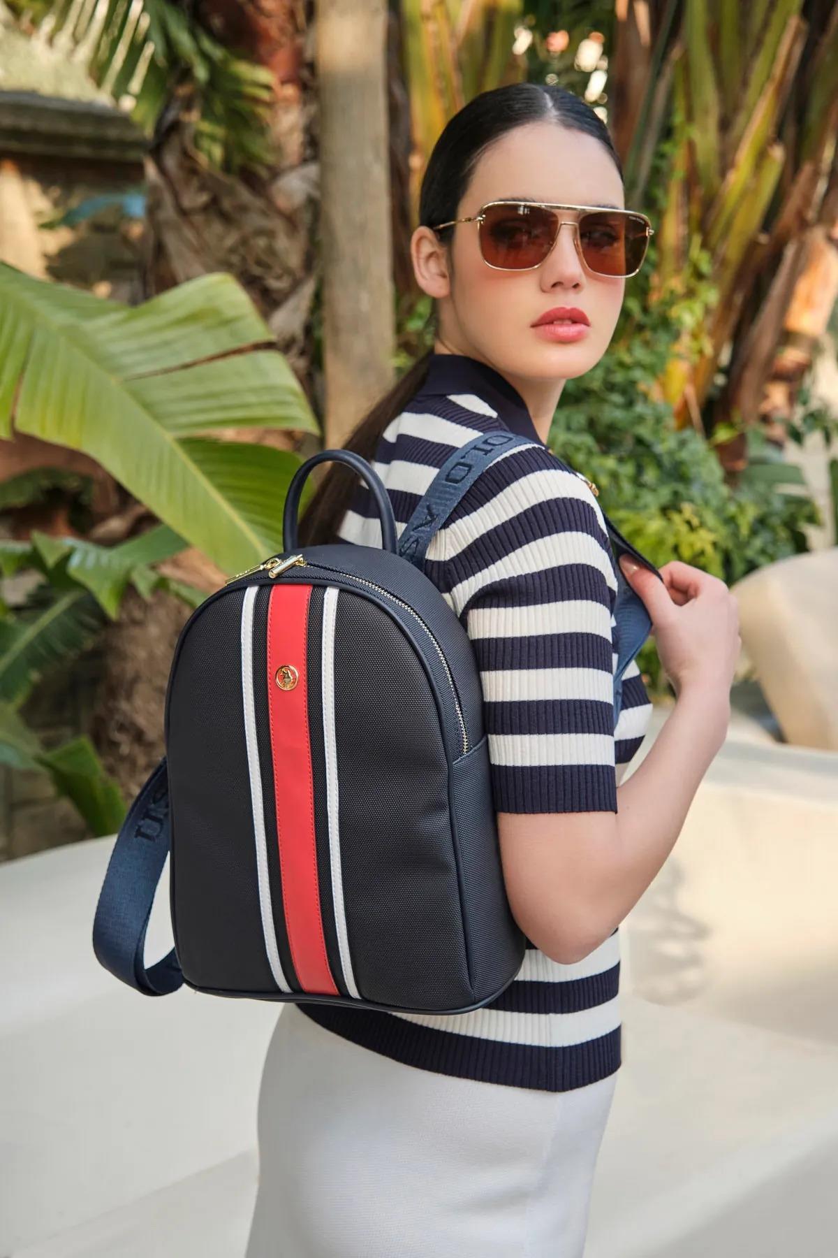 U.s Polo 23242 Kadın Sırt Çantası Lacivert