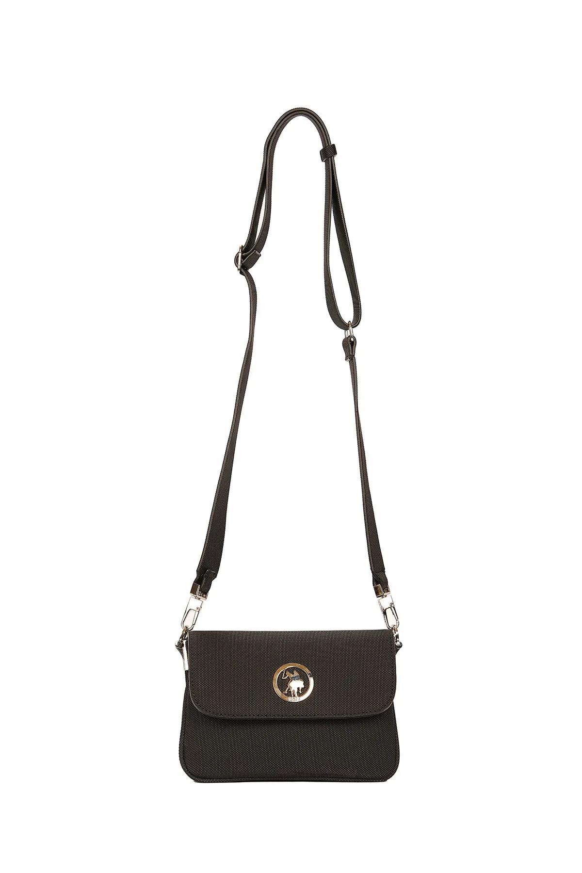 U.S Polo 23248 Kadın Çapraz Çanta Siyah