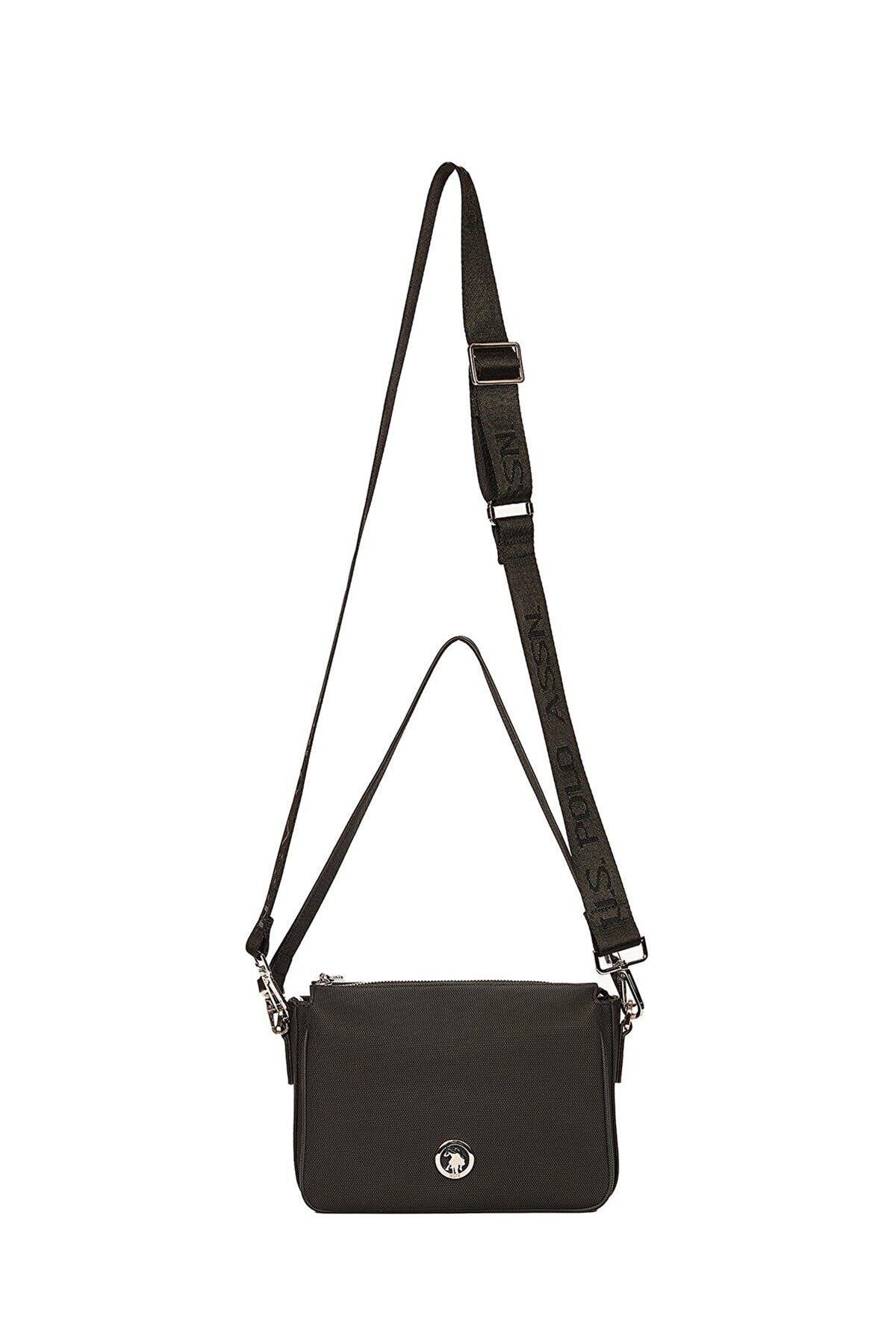 U.S Polo 23251 Kadın Çapraz Çanta Siyah