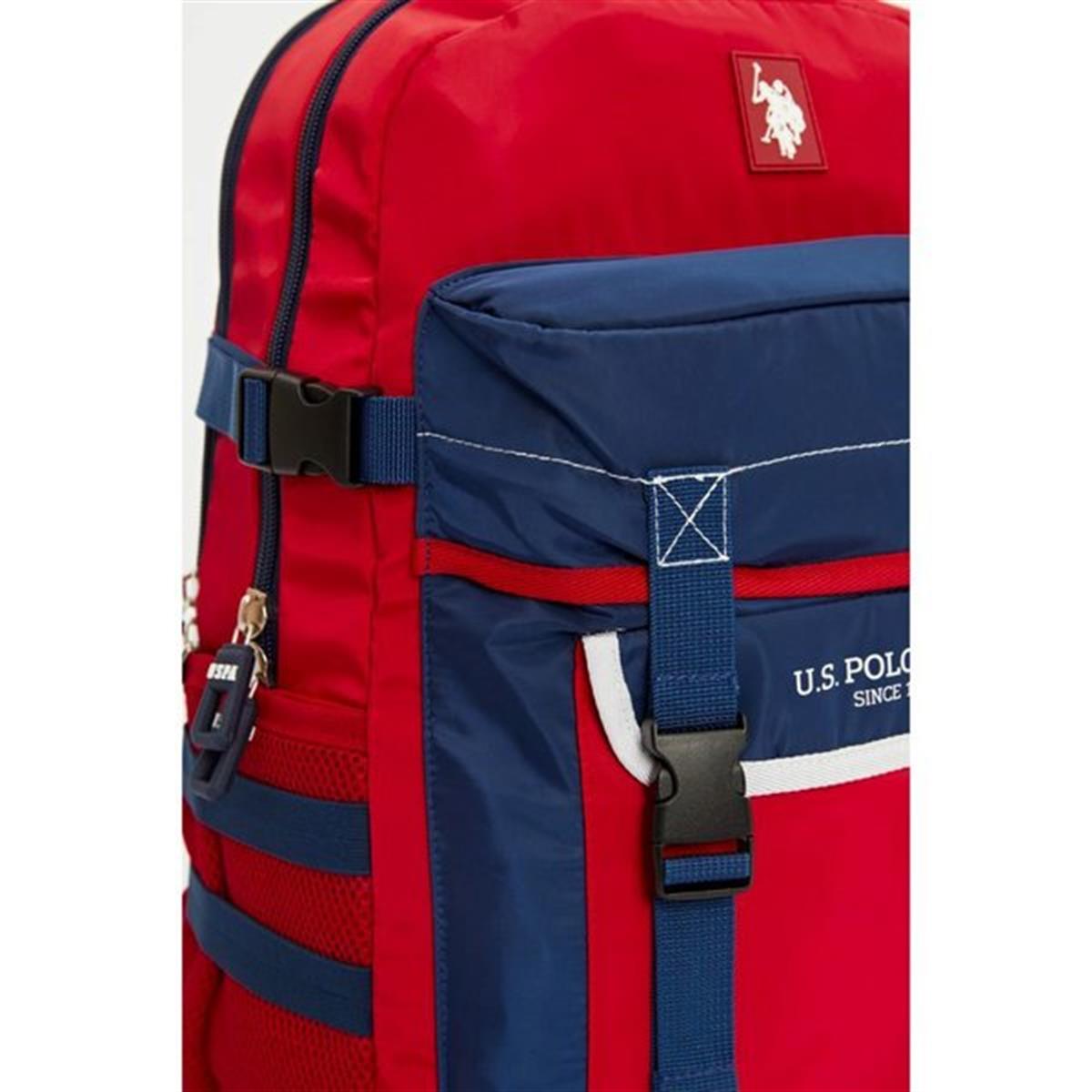 US Polo us23187 Okul Çantası Kırmızı