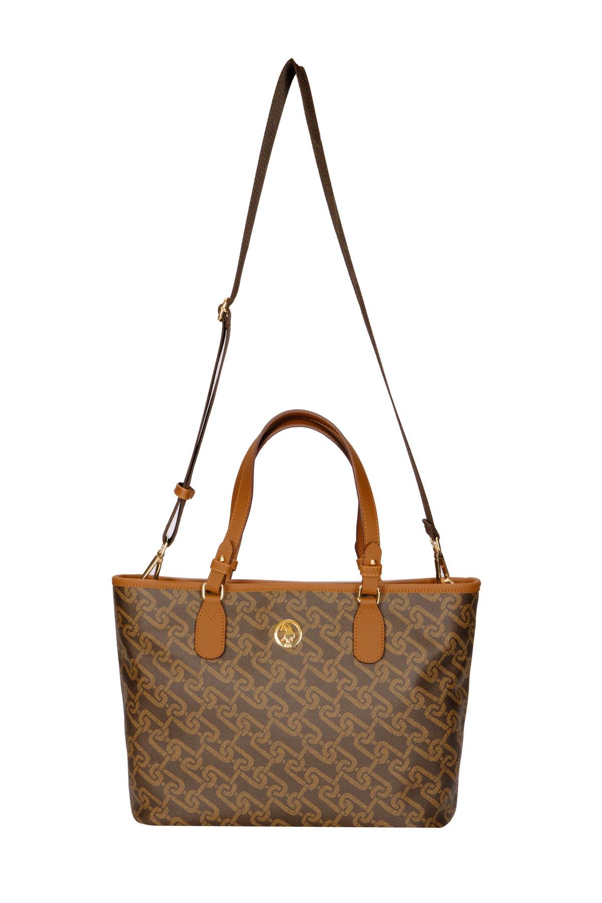 Us Polo us23520 Kadın Omuz Çantası Kahve