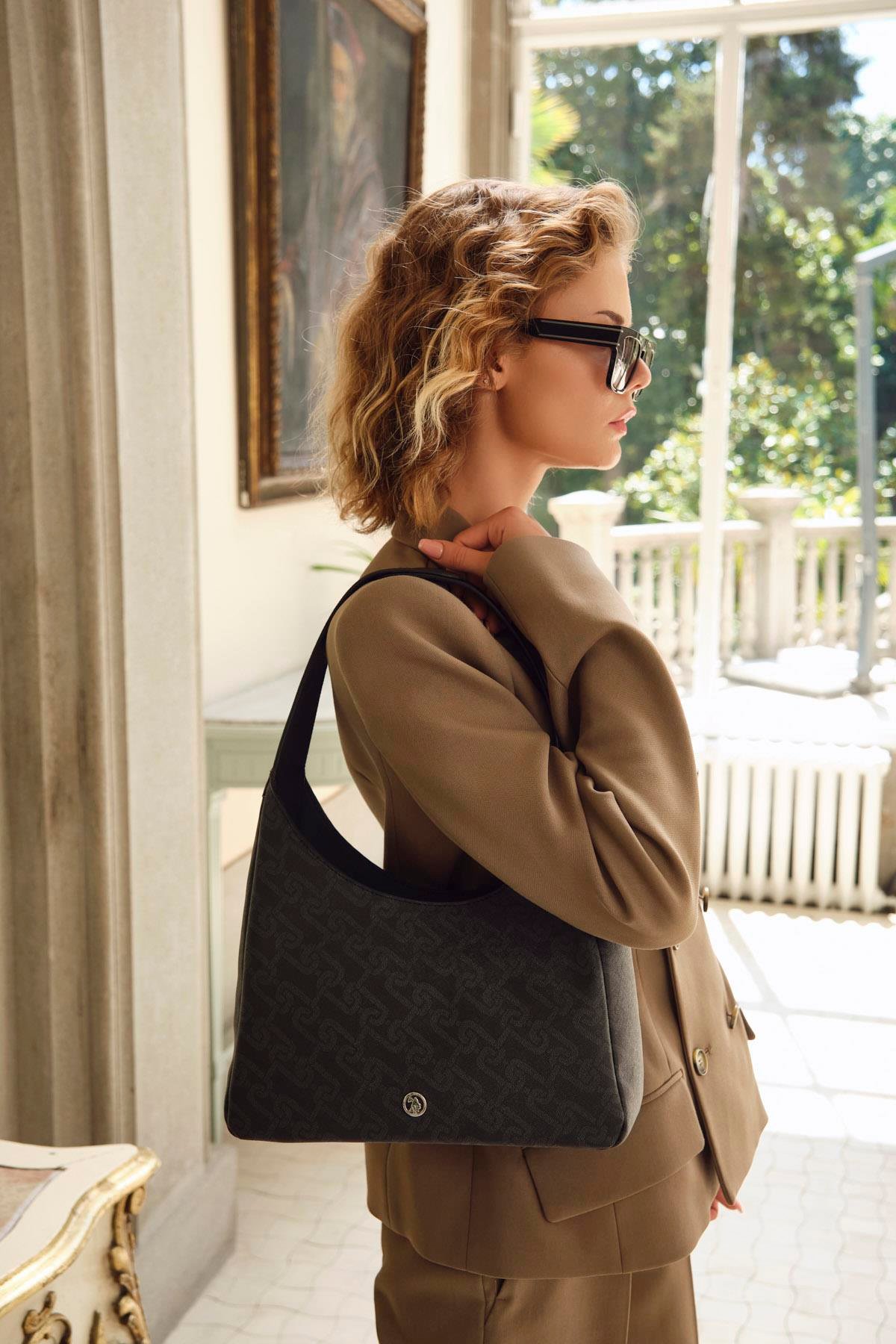 Us Polo us23544 Kadın Omuz Çantası Siyah