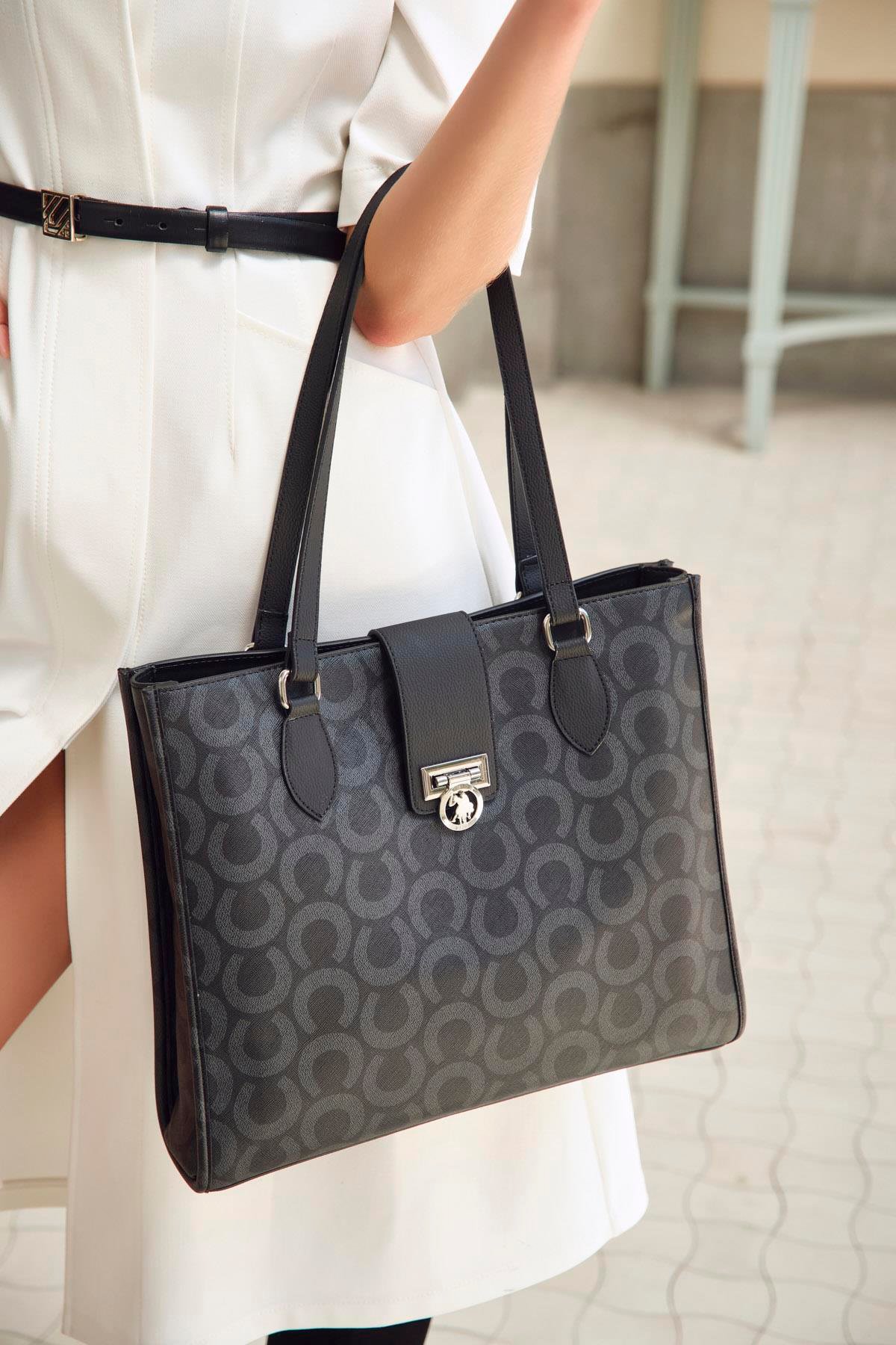 Us Polo us23560 Kadın Omuz Çantası Siyah