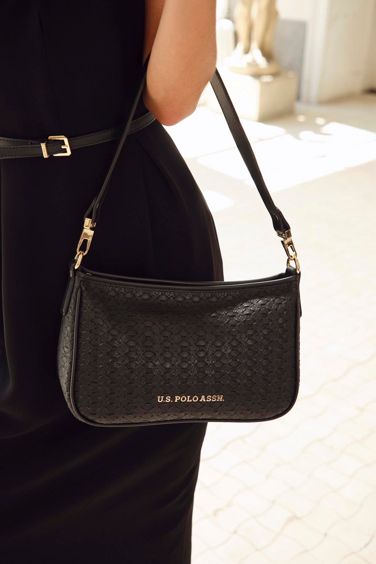 Us Polo us23645 Kadın Omuz Çantası Siyah