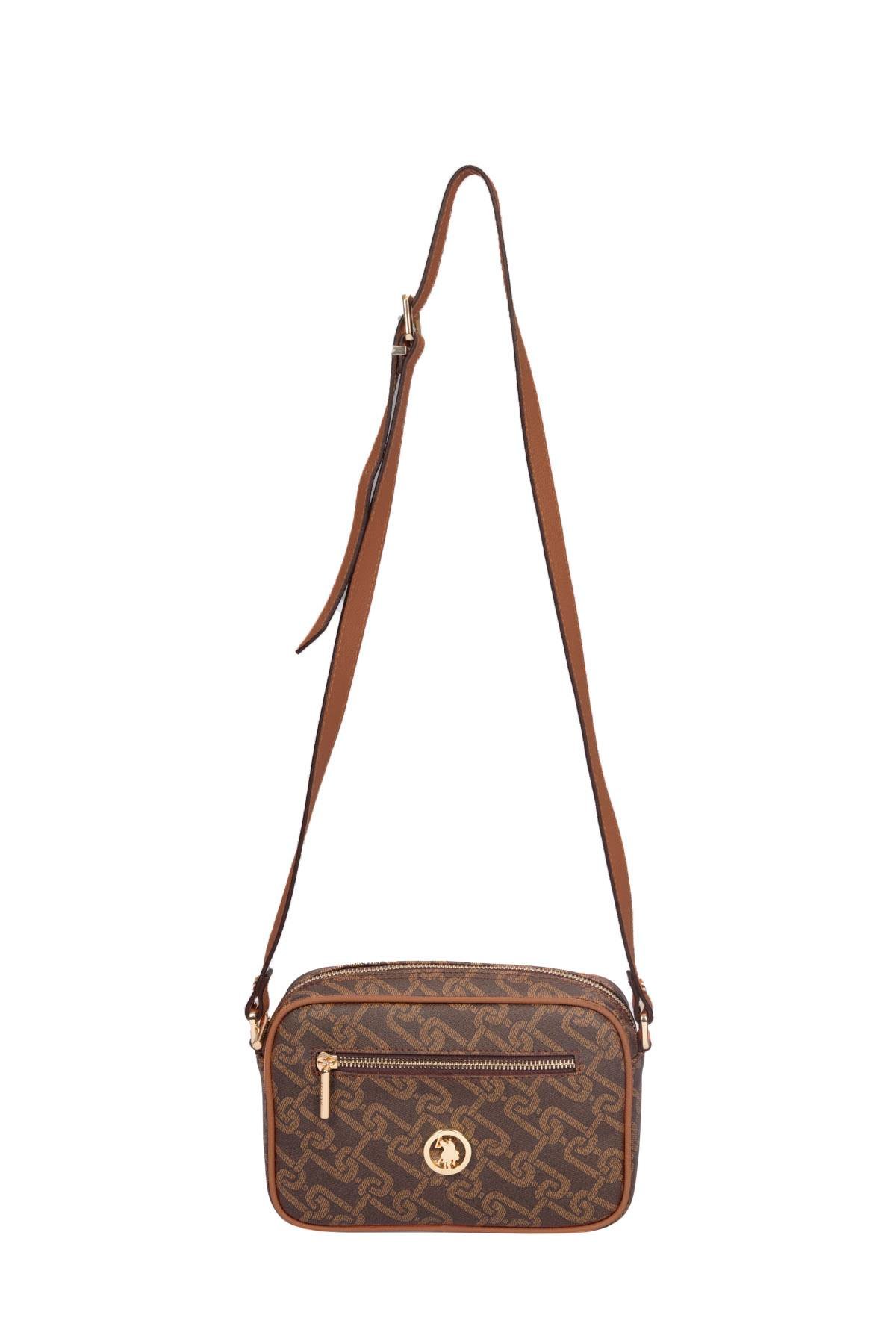 Us Polo us24129 Kadın Çapraz Çanta Kahve