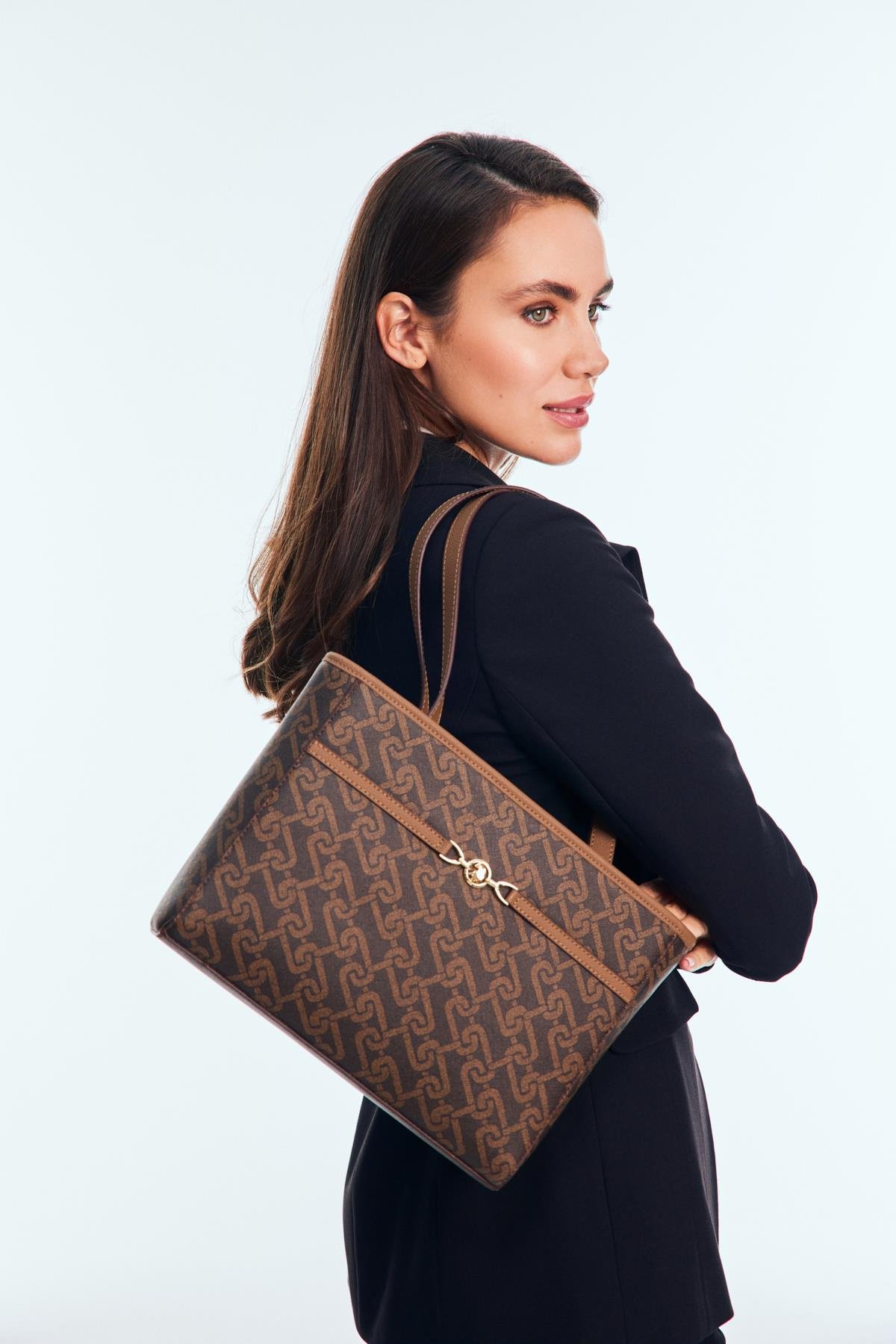 Us Polo us24500 Kadın Omuz Çantası Kahve