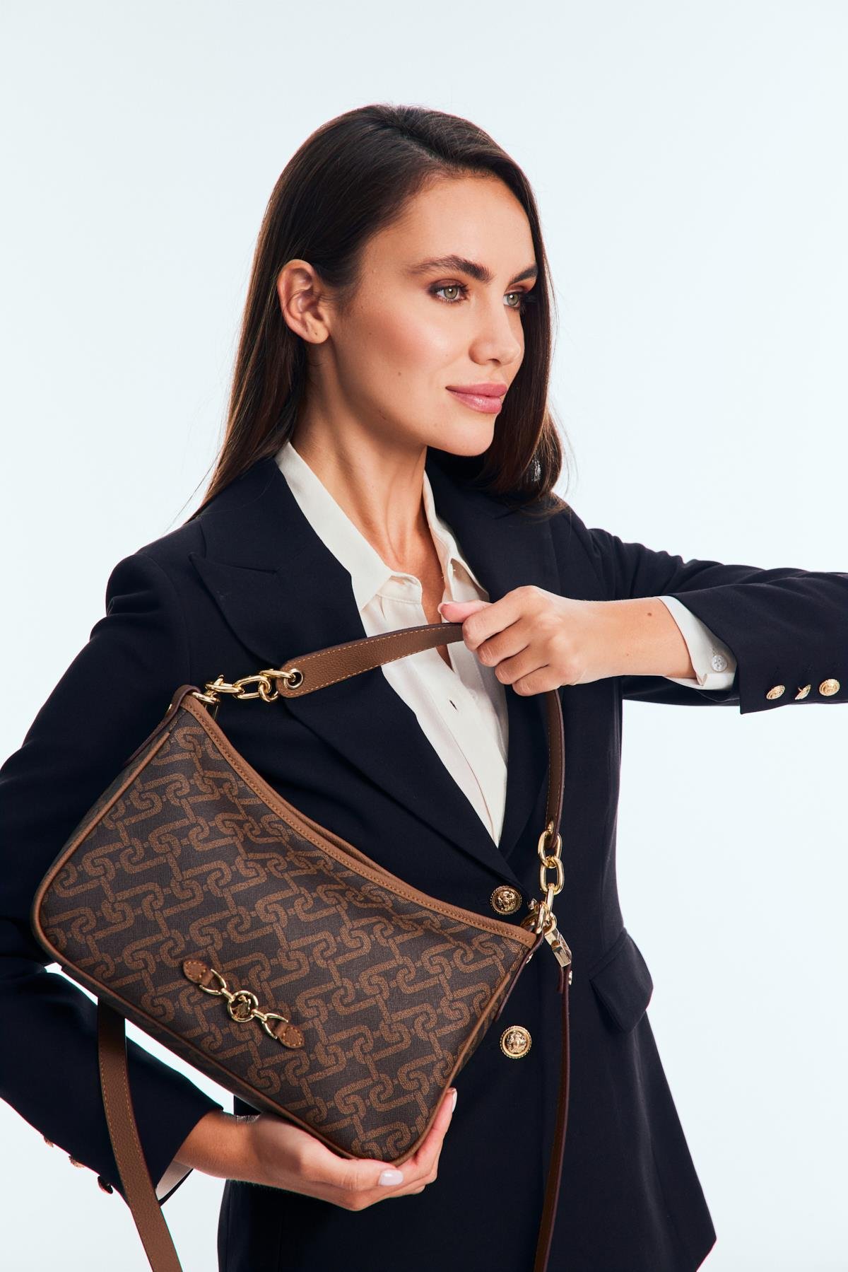 Us Polo us24507 Kadın Omuz Çantası Kahve