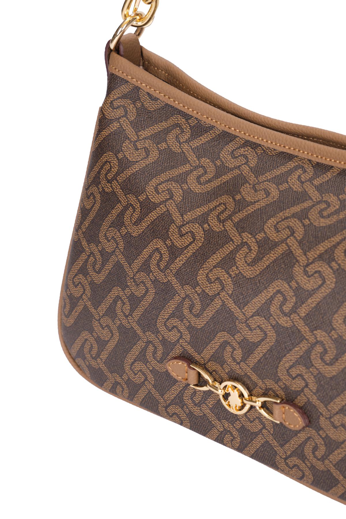 Us Polo us24507 Kadın Omuz Çantası Kahve