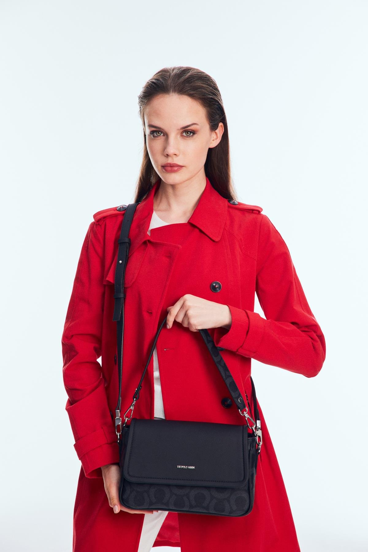 Us Polo us245605 Kadın Omuz Ve Çapraz Çanta Siyah