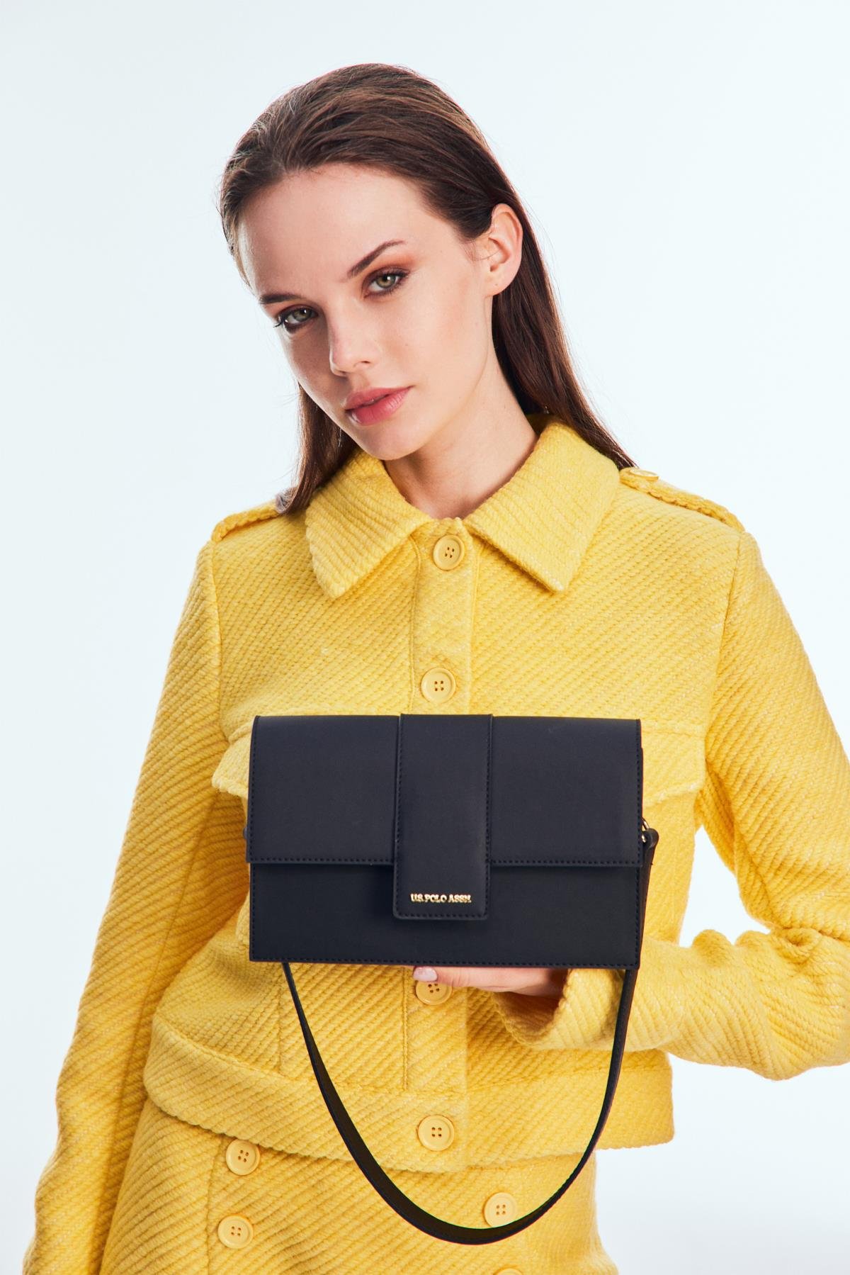 Us Polo us24633 Kadın Omuz Çantası Siyah