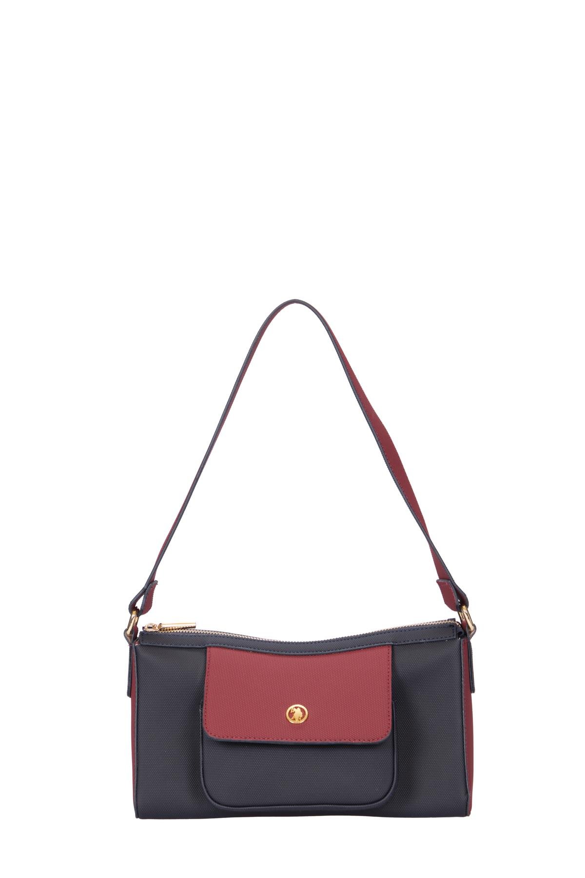 Us Polo us24709 Kadın Omuz Çantası Lacivert Bordo
