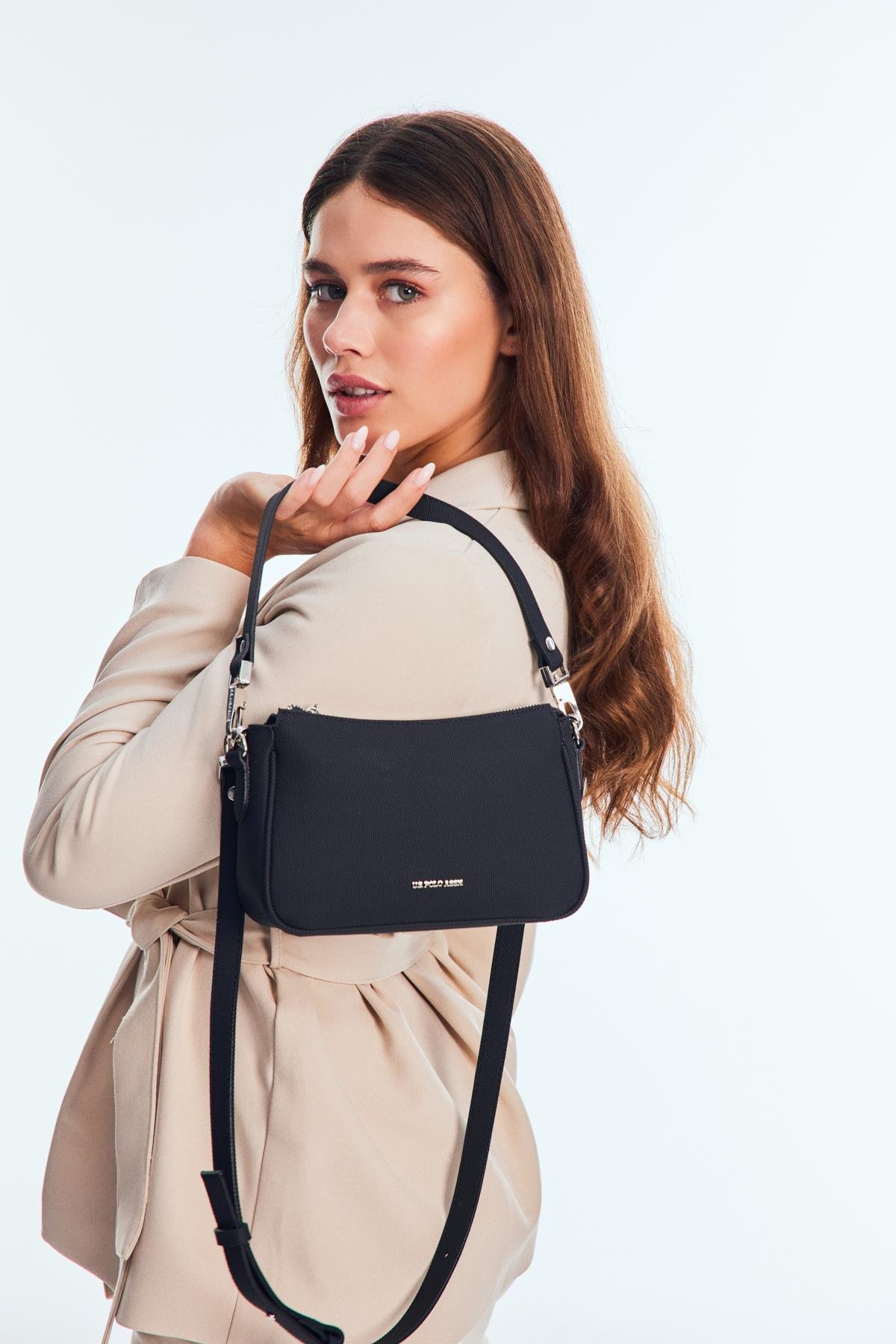 Us Polo us24715 Kadın Omuz Çantası Siyah