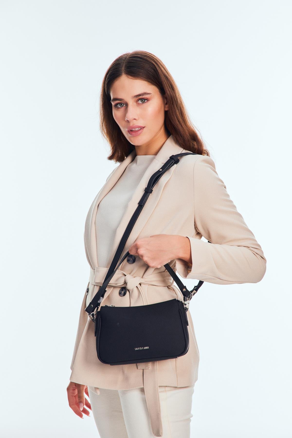 Us Polo us24715 Kadın Omuz Çantası Siyah