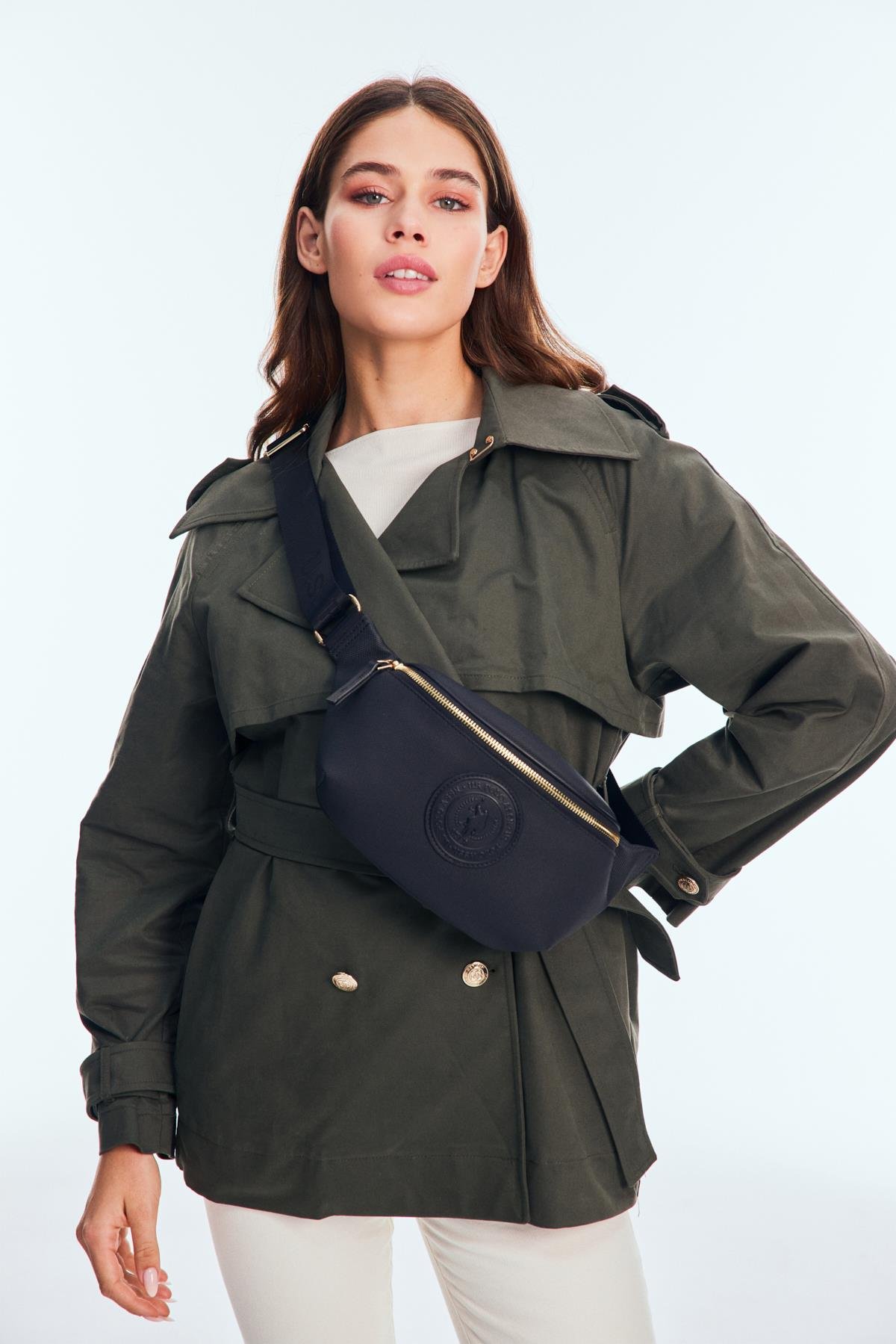 Us Polo us24741 Kadın Bel Çantası Siyah