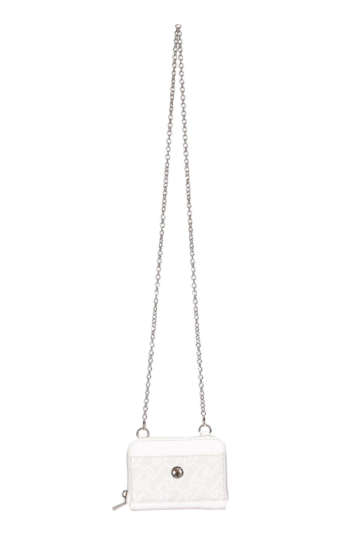 Us Polo usc24430 Kadın Çapraz Cüzdan Bej