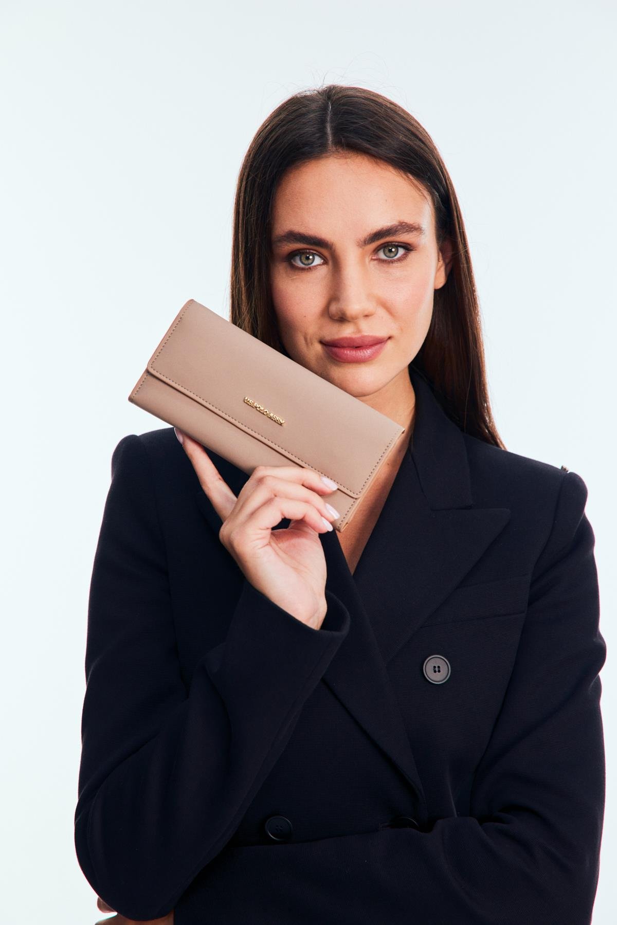 Us Polo usc24806 Kadın Cüzdan Vizon