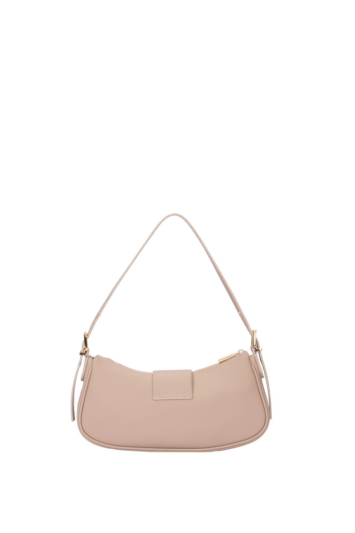 us24631 Kadın Omuz Çantası Vizon