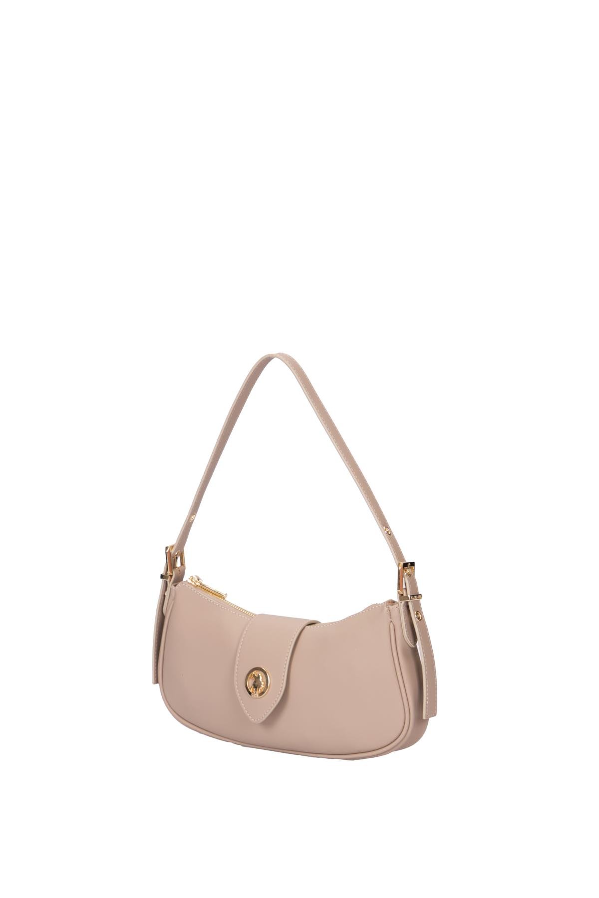 us24631 Kadın Omuz Çantası Vizon