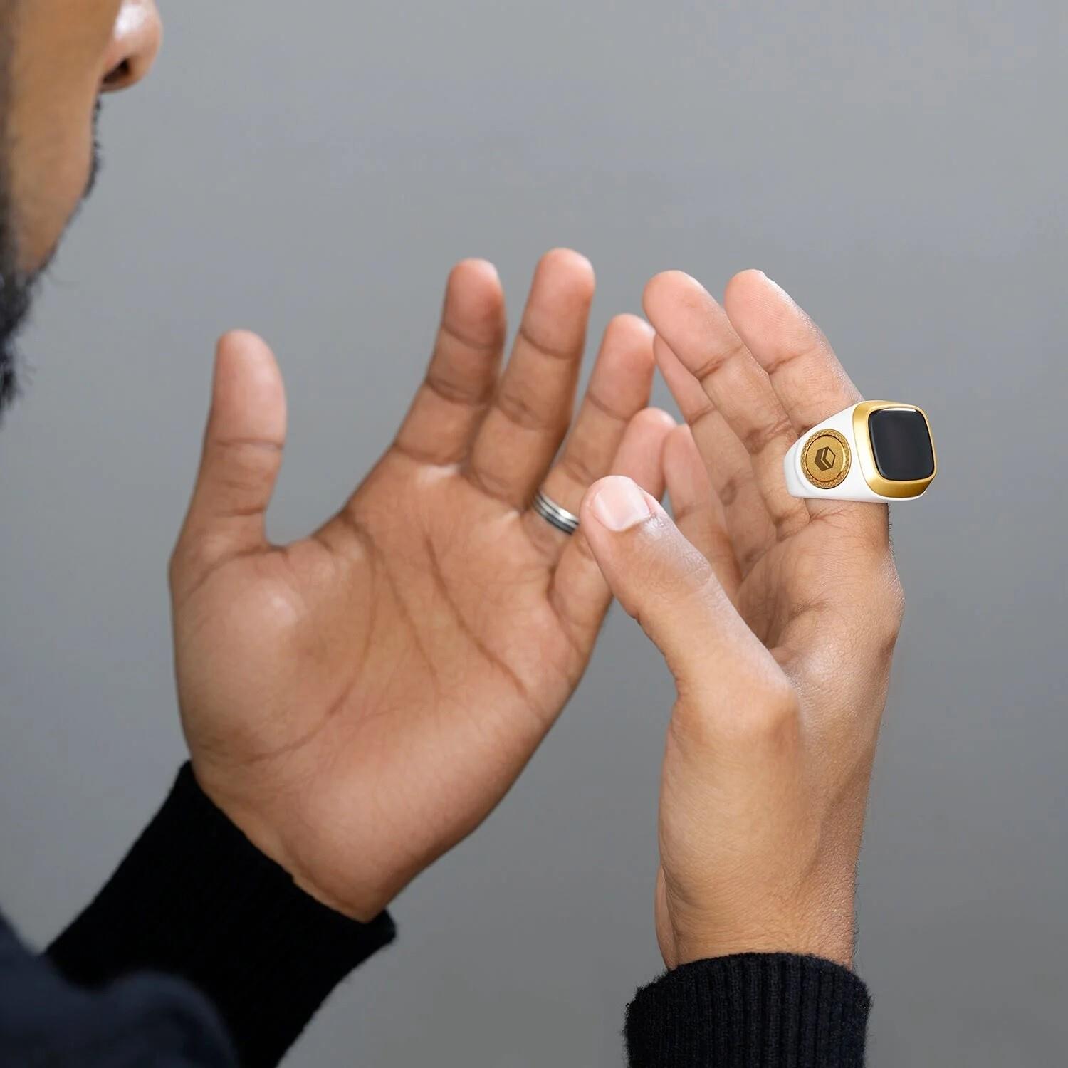 Zikir Matik Elektronik Wifi Zikir Tesbihi Beyaz