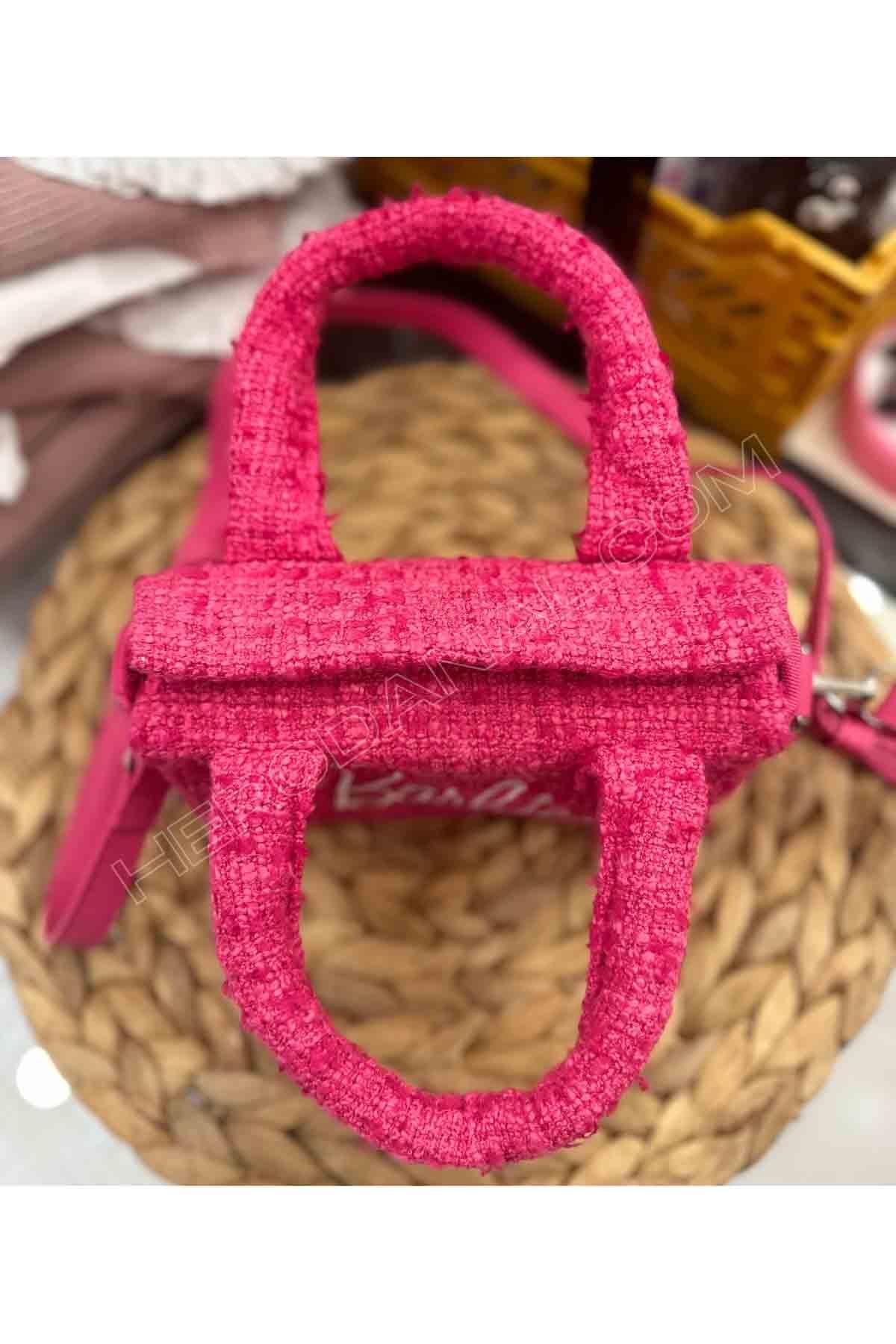 Barbie El/Omuz Çocuk Çantası - Pembe