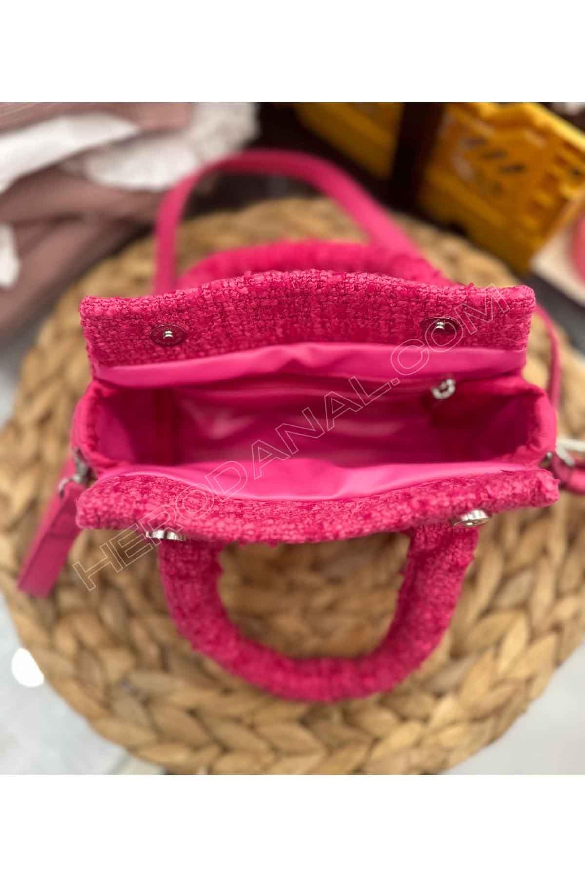 Barbie El/Omuz Çocuk Çantası - Pembe