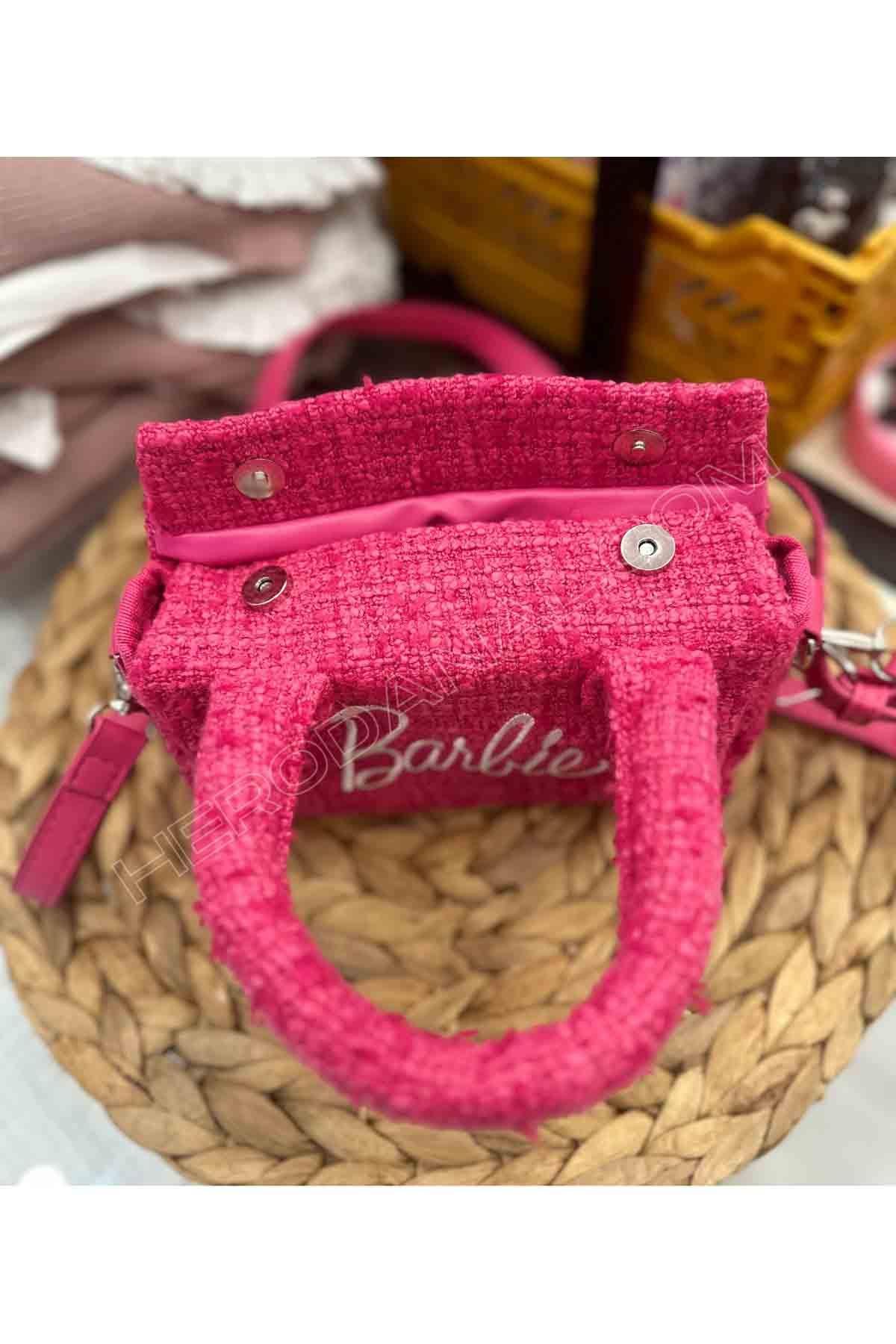 Barbie El/Omuz Çocuk Çantası - Pembe