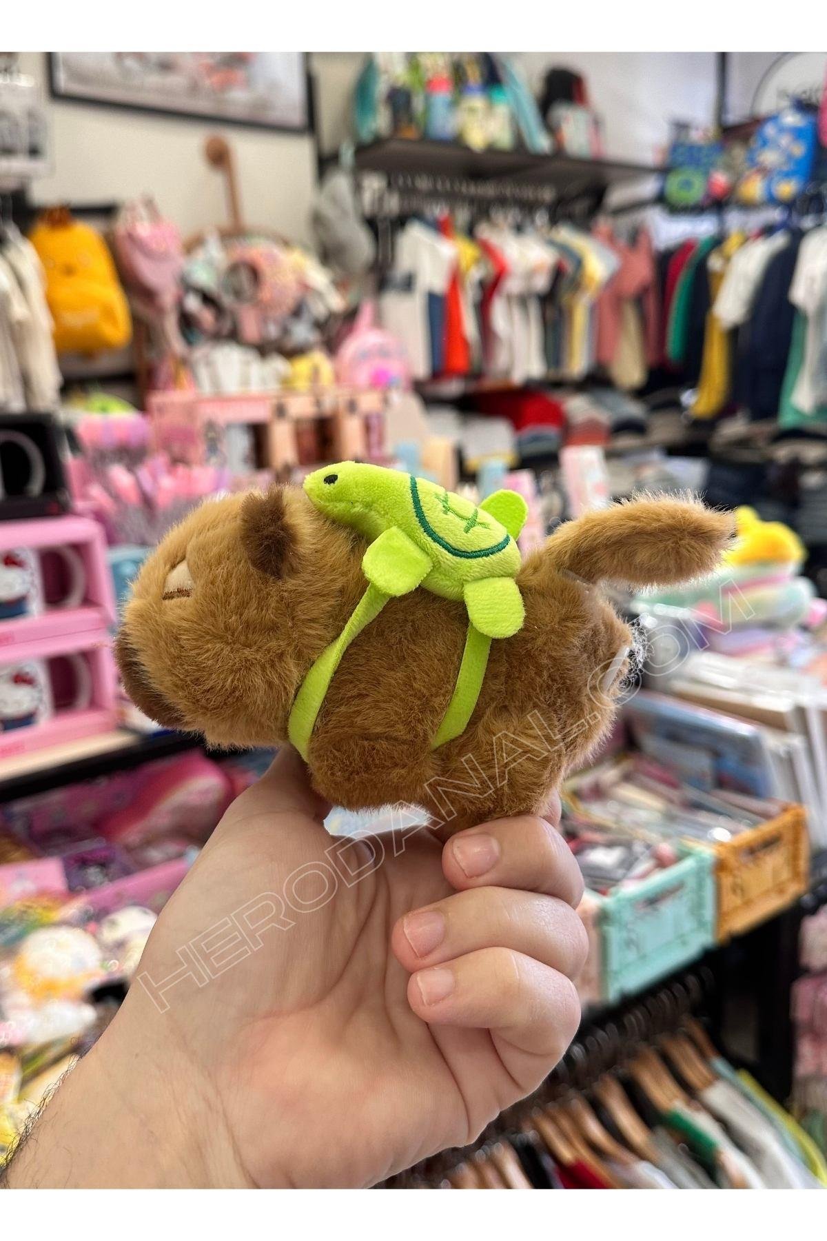 Capybara Moj Moj Kuyruk Sallayan Bileklikli Peluş Oyuncak