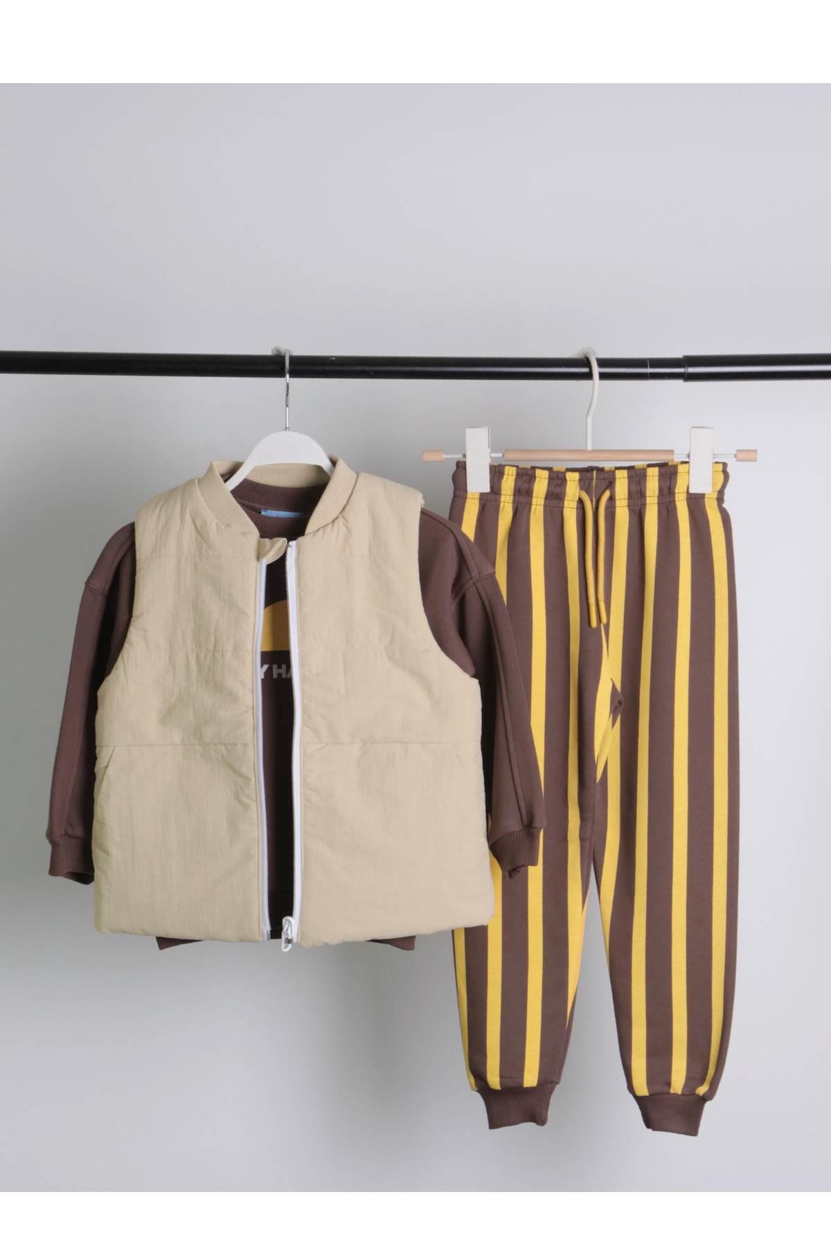 Çift Taraflı Yelek - Bej