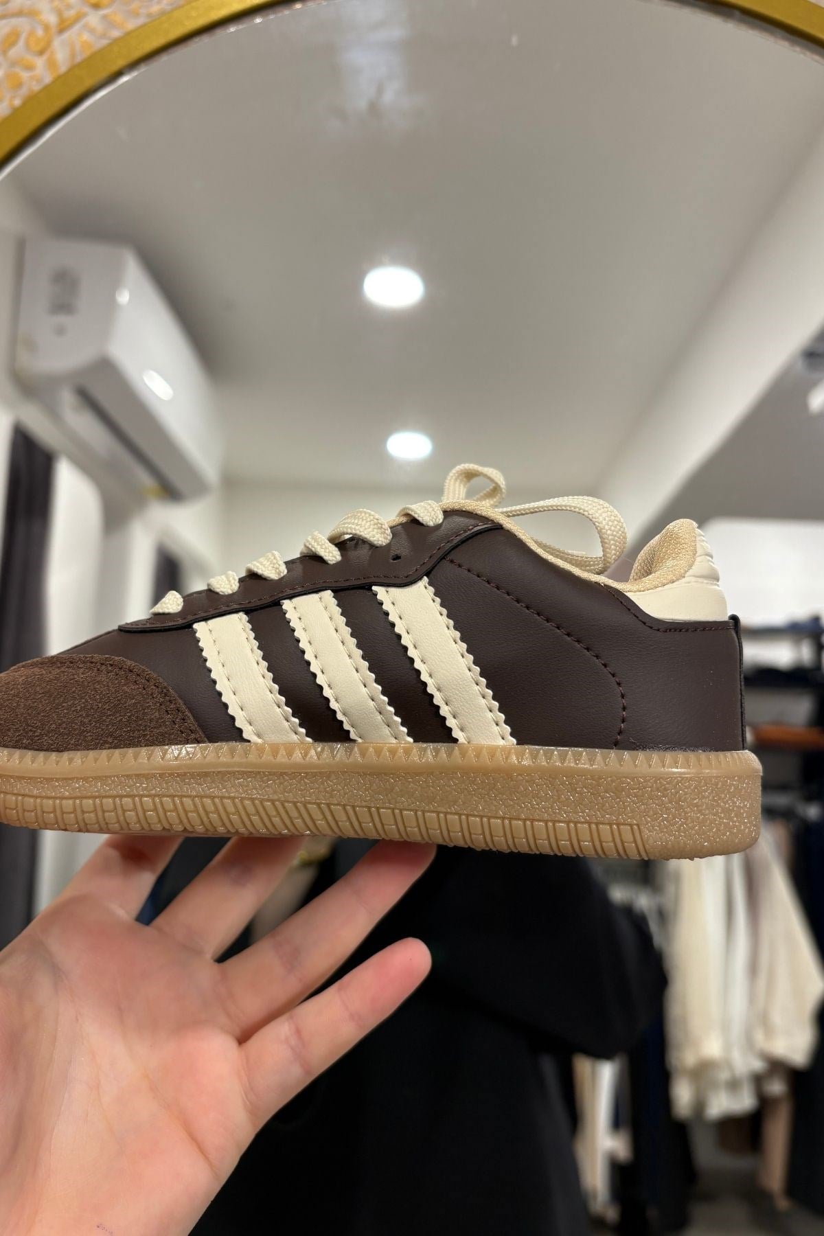 Çocuk Spor Ayakkabı Model 2 - Kahve