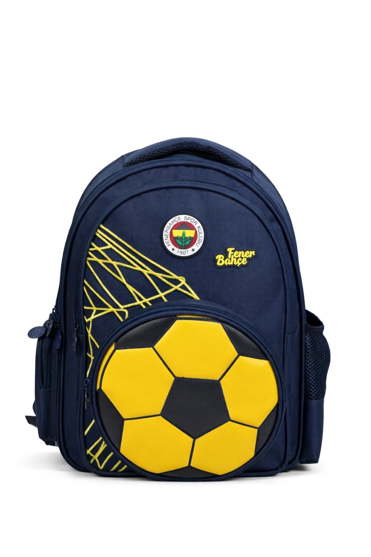 Fenerbahçe Lisanslı 3D Suni Deri Detaylı Okul Çantası