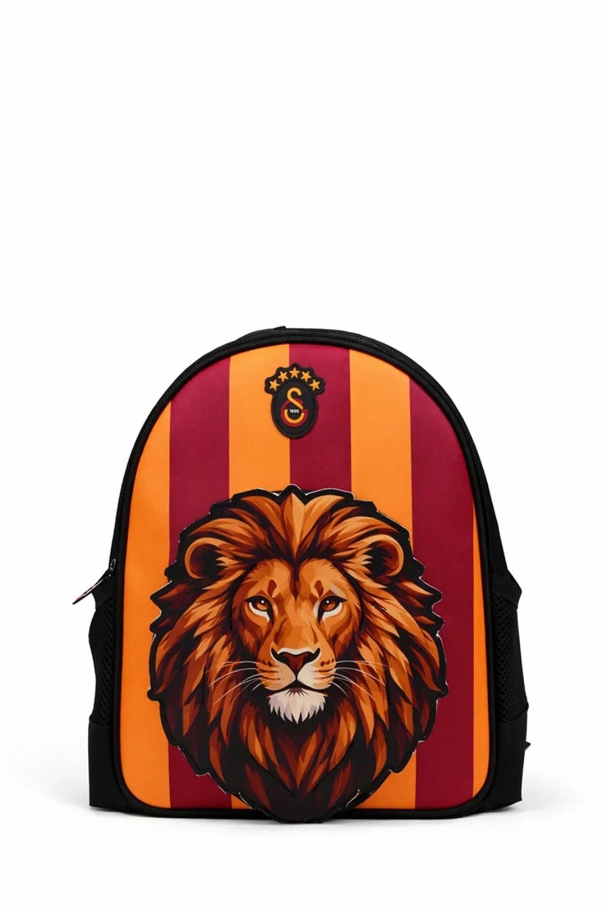 Galatasaray Lisanslı 3D Aslan Desenli 2 Bölmeli Anaokulu Çantası