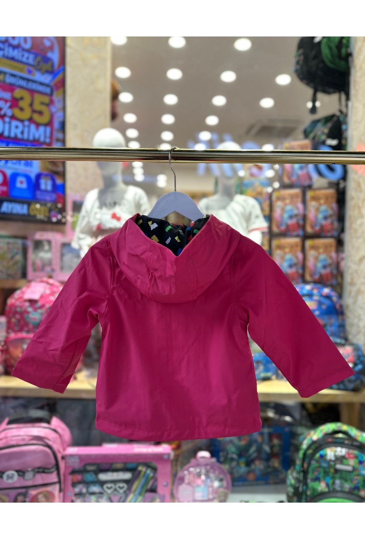 Haribo PU Kız Çocuk Yağmurluk - Pembe