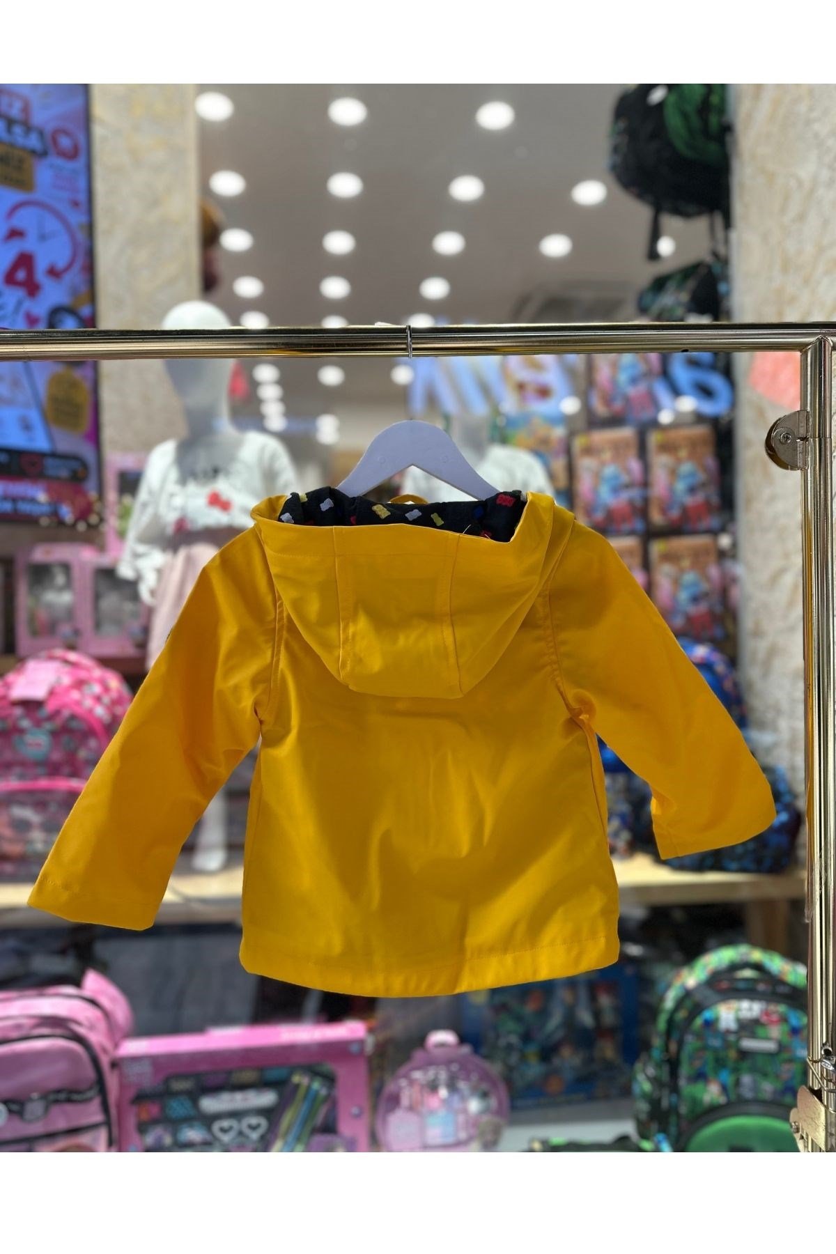 Haribo PU Unisex Çocuk Yağmurluk - Sarı
