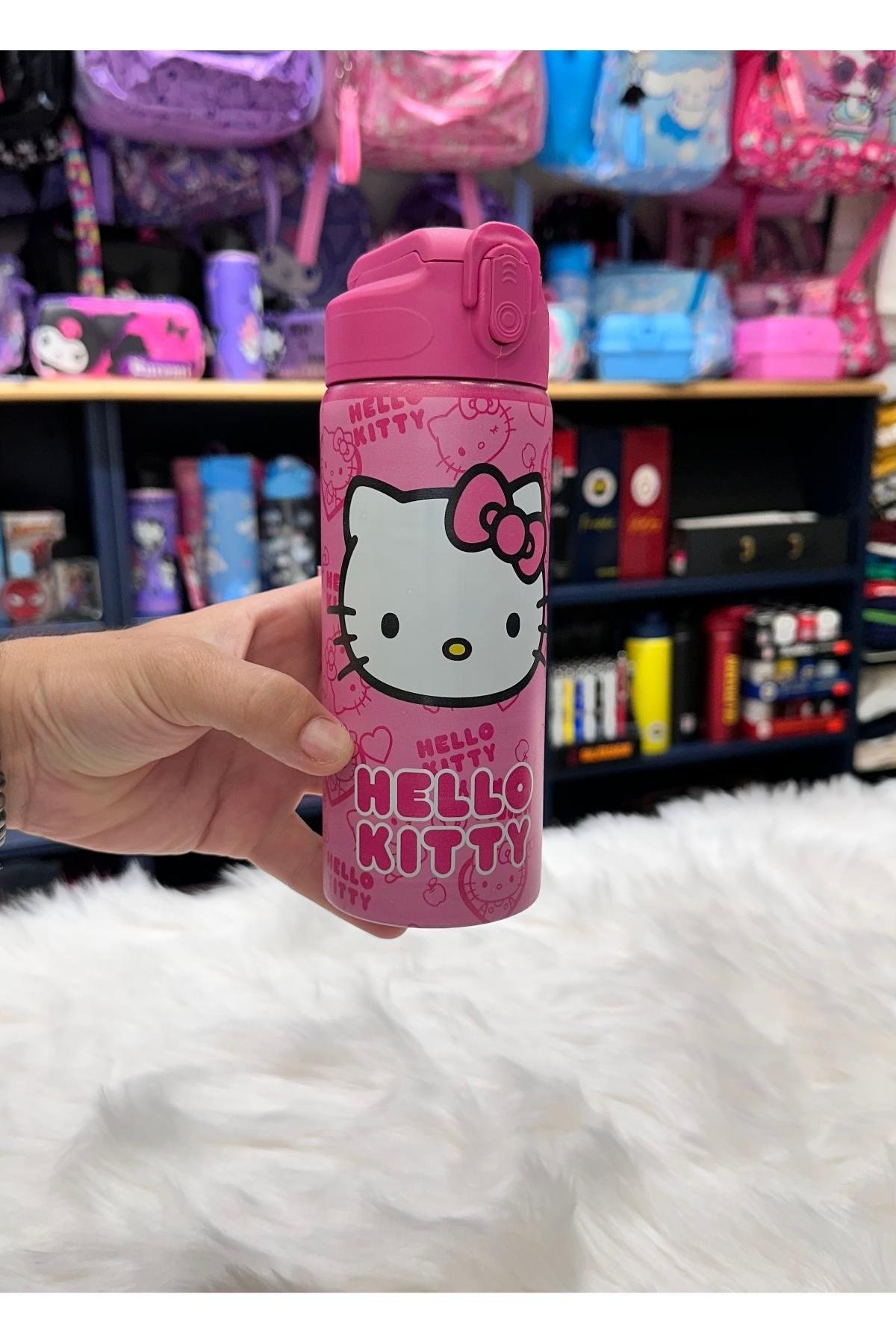 Hello Kitty Çelik Matara - Lisanslı
