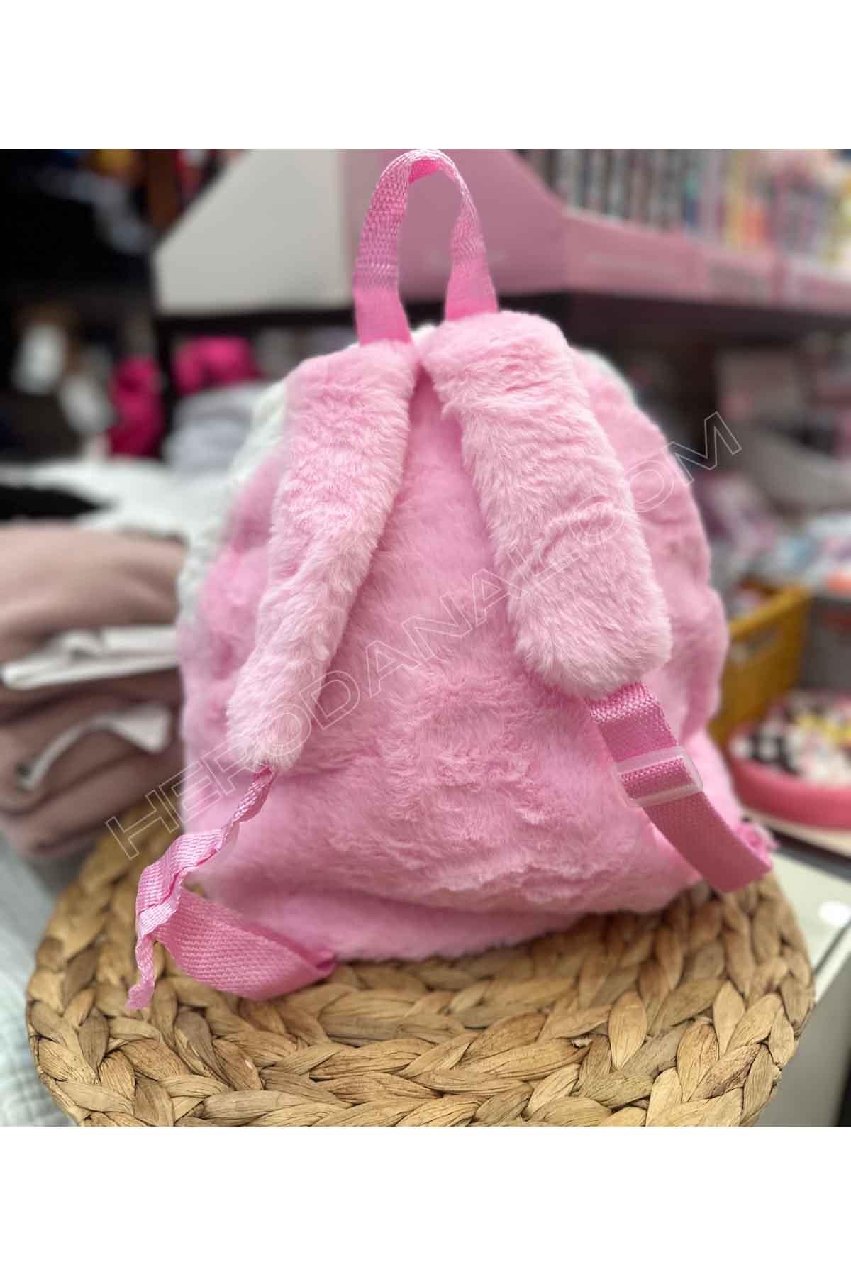 Hello Kitty Sırt Çantası 28 CM Peluş Kollu