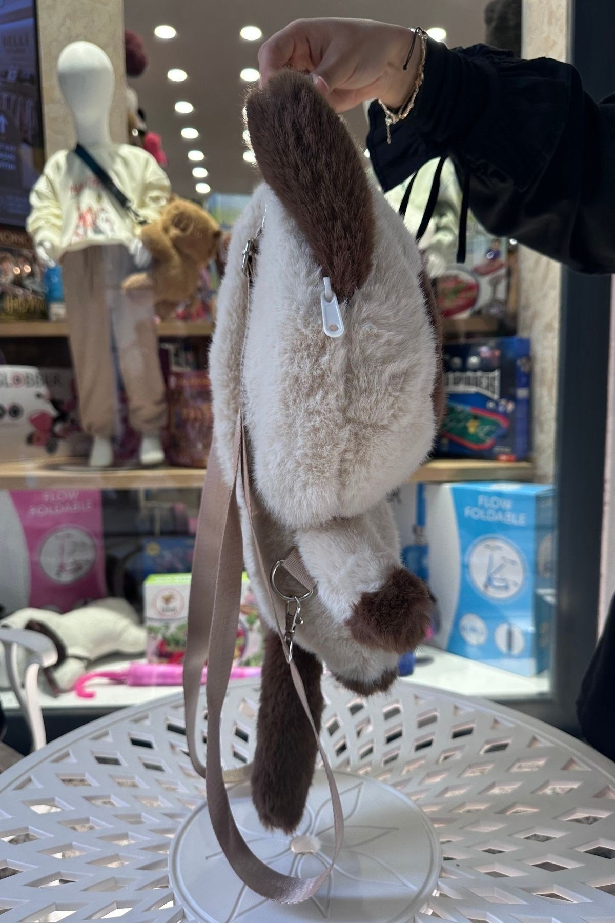 Kedi Peluş Sırt Çantası 48 CM - Model 3