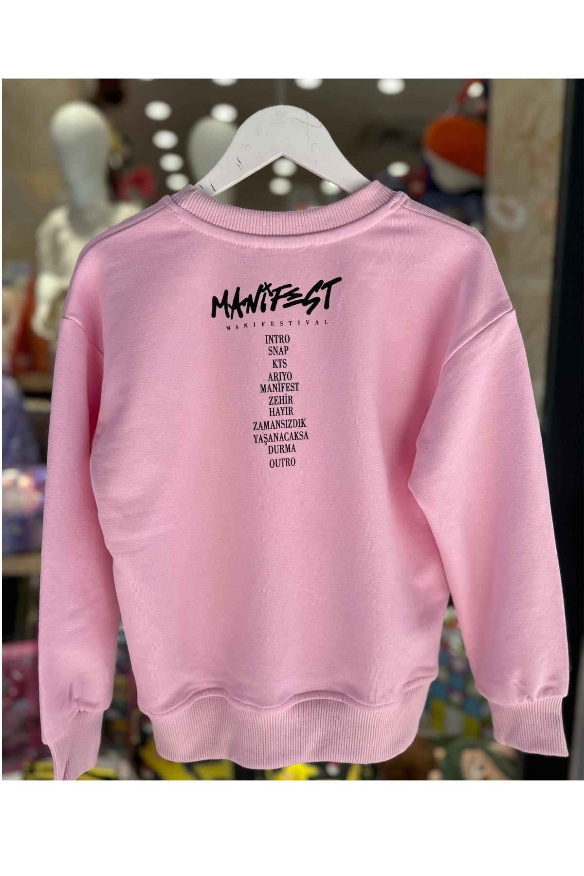 Kız Çocuk Baskılı Sweat - Model 01
