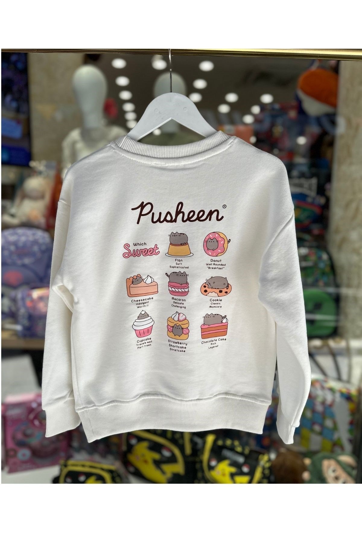Kız Çocuk Baskılı Sweat - Model 03