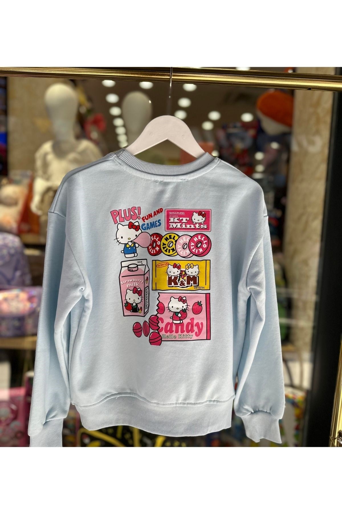 Kız Çocuk Çift Yüz Baskılı Sweat - Model 05
