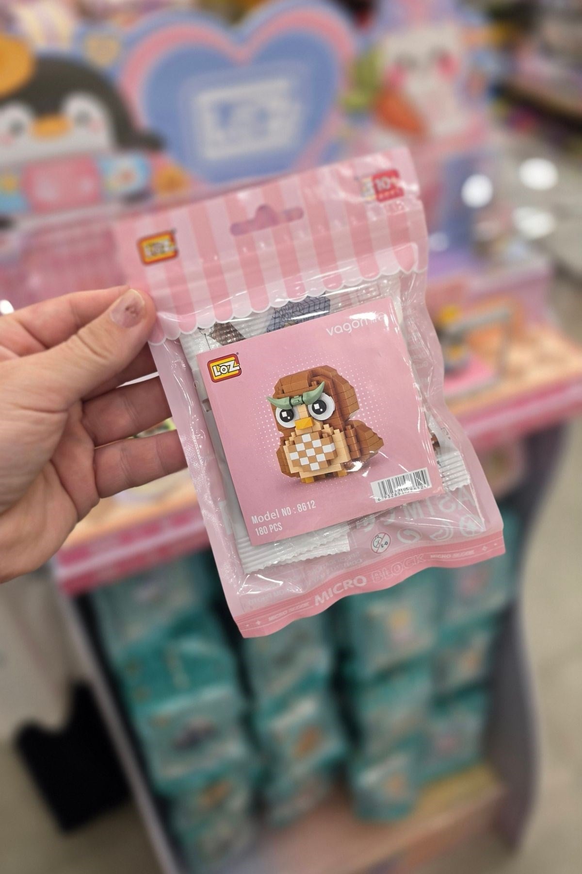 LOZ Blok Oyuncak Mini Poşet - Baykuş Model 8612